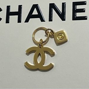 Chanel CC Double Holiday Cosmetics Charm Pendant Gift